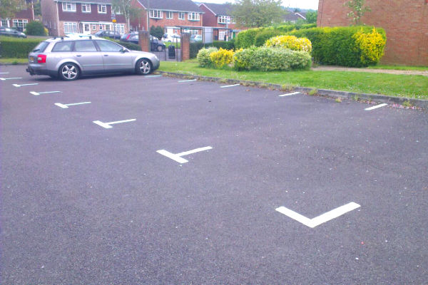 Car Park Markings in Wolverhampton