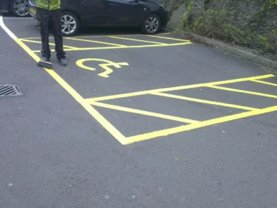 Car park line marking Wolverhampton