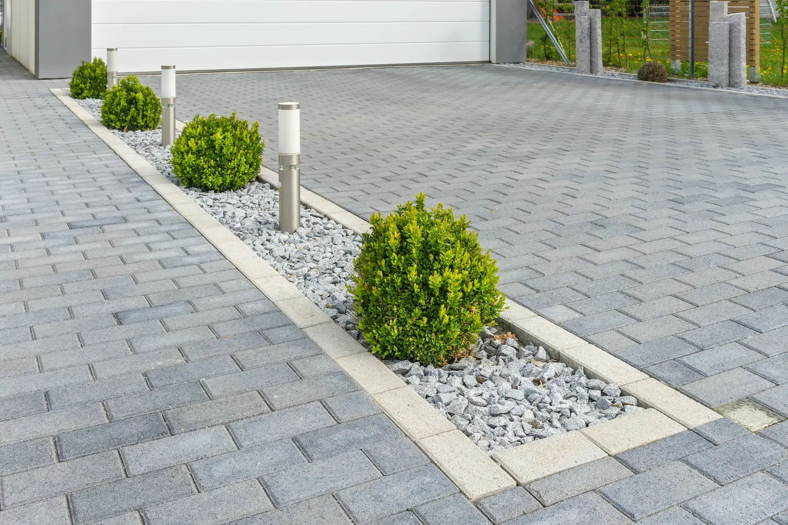 Grey block paving Wolverhampton