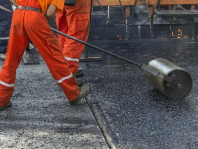Tarmac road surfacing Cannock